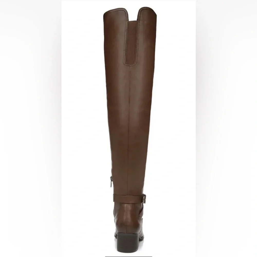 Naturalizer Womens Kamora Tan Knee-High Boots Shoes 6 Medium